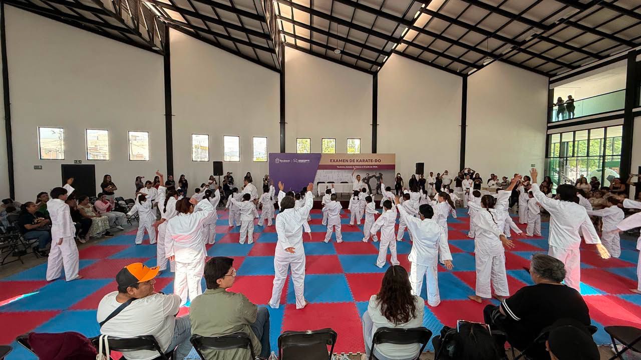 GOBIERNO DE LA ALCALDESA ROSI WONG IMPULSA EL DEPORTE COMO EJE CENTRAL DE LA SANA CONVIVENCIA EN TECÁMAC