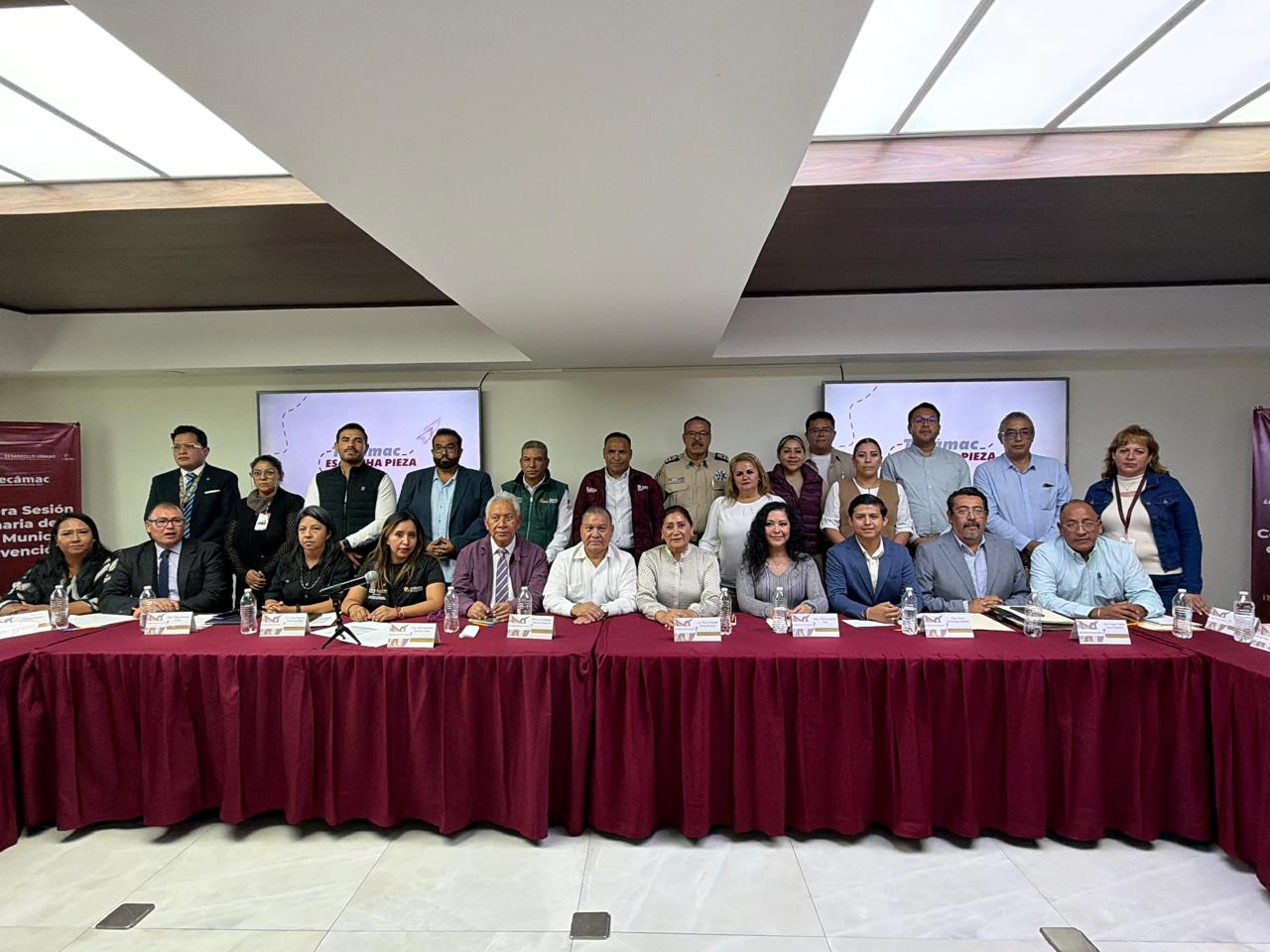 ALCALDESA ROSI WONG ENCABEZA ACCIONES CON IMEVIS PARA FRENAR EL CRECIMIENTO URBANO DESORDENADO EN TECÁMAC