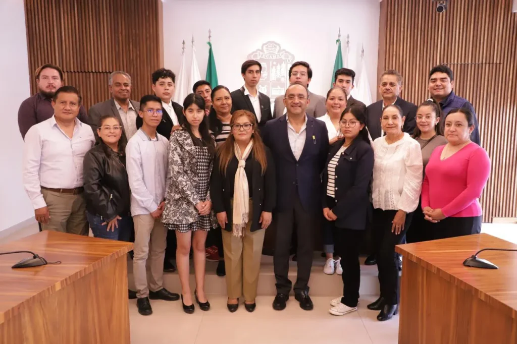 Realiza Ayuntamiento de Tecámac Sesión de Cabildo Juvenil