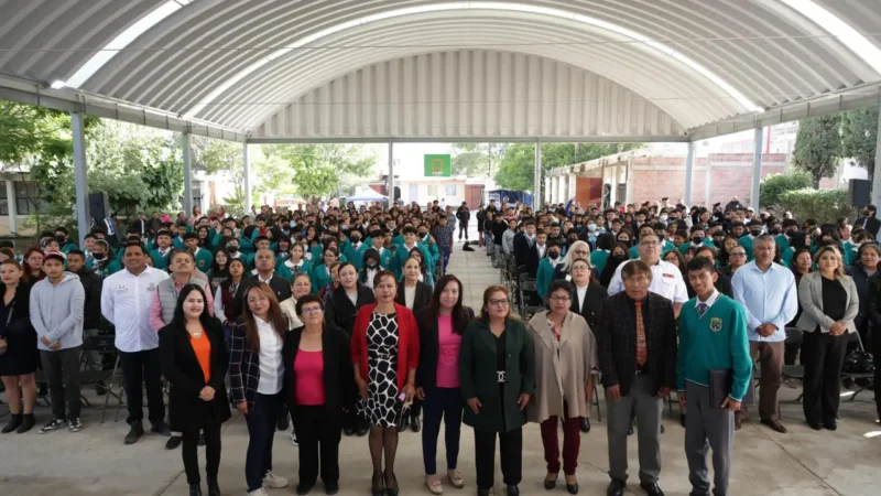 Tecámac Fortalece la Infraestructura Educativa en Beneficio de las Nuevas Generaciones: Rocío Miguel Hernández