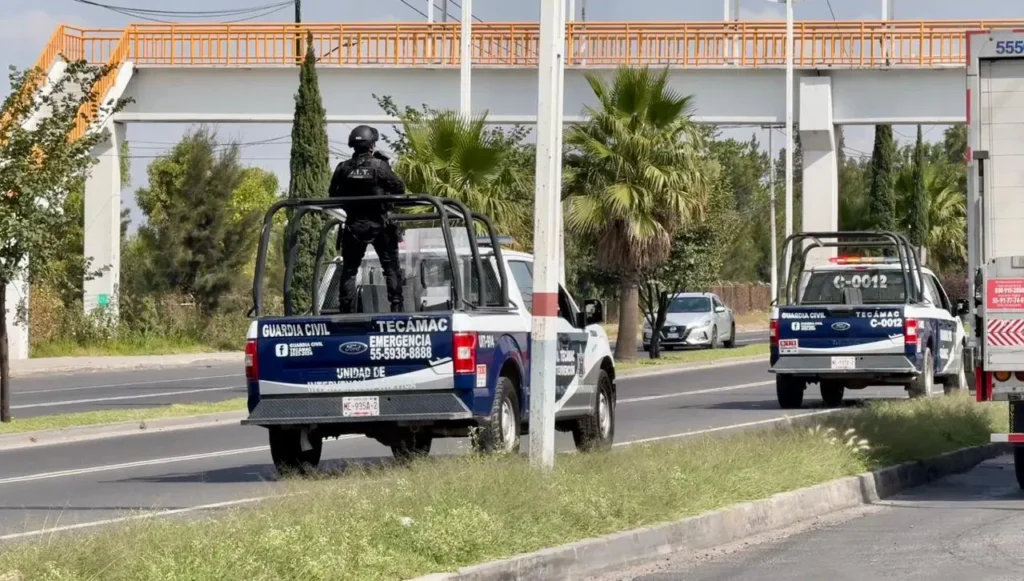 Realiza Guardia Civil de Tecámac Operativo de Vigilancia por el Día de Muertos