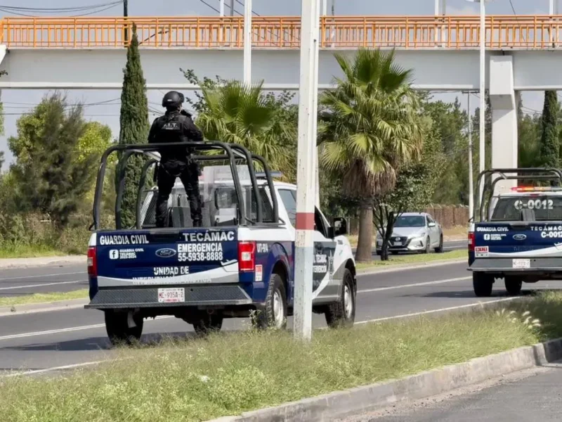 Realiza Guardia Civil de Tecámac Operativo de Vigilancia por el Día de Muertos