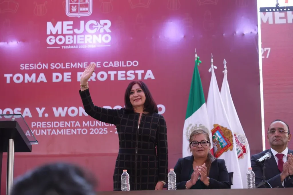 Rinde Protesta Rosi Wong como Presidenta Municipal de Tecámac, para el Periodo 2025-2027