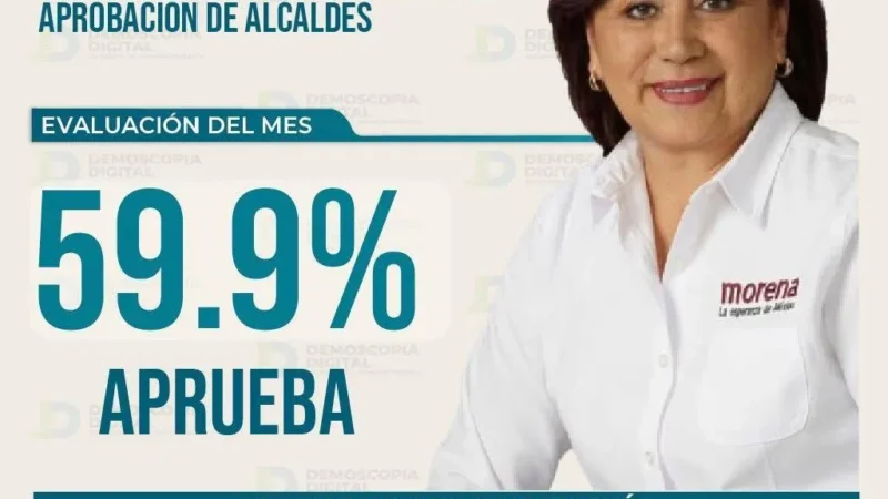 ARRANCA ROSI WONG ENTRE LAS DIEZ ALCALDESAS MEJOR EVALUADAS DEL ESTADO DE MÉXICO