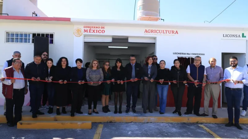 Ponen en Marcha dos Lecherías más de Liconsa en Tecámac; se Suman a Otras 36 Existentes en el Municipio