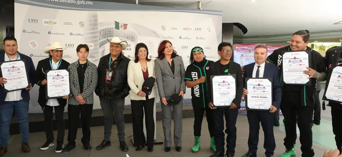 PRESENTAN IV EDICIÓN DEL FESTIVAL ATMÓSFERA DE TECÁMAC EN EL SENADO DE LA REPÚBLICA