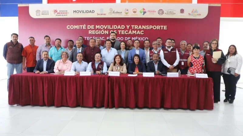 Presidirá Alcaldesa de Tecámac el Comité Regional de Movilidad y Transporte