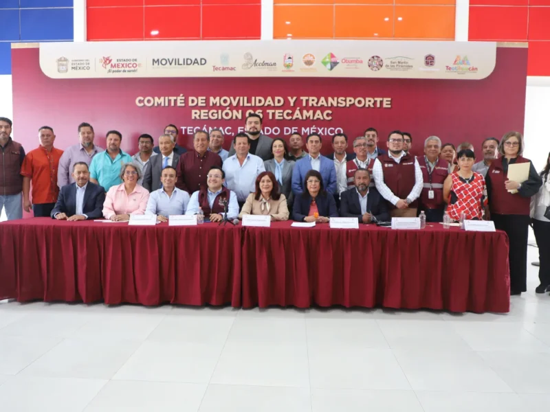 Presidirá Alcaldesa de Tecámac el Comité Regional de Movilidad y Transporte