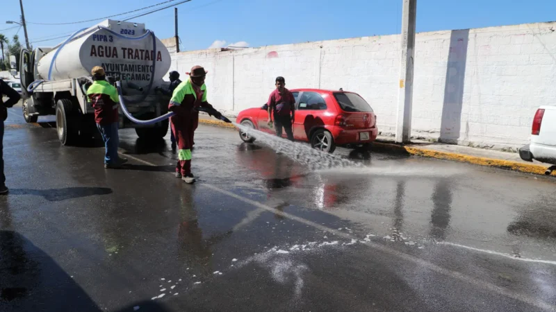 Gobierno de Tecámac en Alerta por Lluvias; Realiza Acciones Concretas para Mitigar Inundaciones