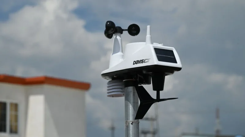 Opera Gobierno de Tecámac dos Estaciones Meteorológicas para Prevenir Riesgos Ante las Lluvias